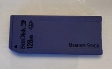 SanDisk Memory Stick 128MB SDMS-128 Camera Memory Card For Sony