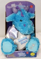 2007 Russ Plush Shining Stars Blue Dragon Animal Wings Blue Int'l Registry Code