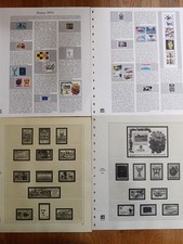 France pages timbre reliure Safe Dual Années 1994 à 1999 complet bon état généra