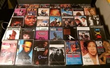 Vintage 90s Cassette Tape Full Albums  Singles Lot of 108 R B Hip Hop Rap Pop