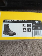 Original S.W.A.T 116001 Para hombres Clásico 9" Talla Negro Botas SWAT Zapatos Talla 11