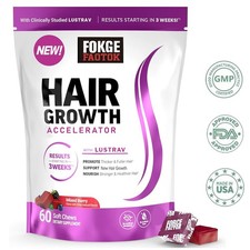 Hair Growth Accelerator Soft Chews, Hair Growth Vitamins for Women