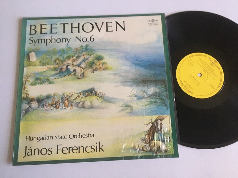 Classical Hungaroton Lp Record SLPX 11790 Beethoven Symphony No6 Janos Ferencsik