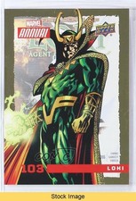 2016 Upper Deck Marvel Annual Gold SP Loki #103 READ b7b