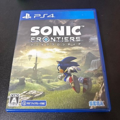 Sonic Frontiers PS4 Sony Japanese Video Game Software From Japan