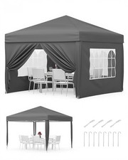 Pop Up Gazebo 3x3m Heavy Duty Waterproof Commercial Grade Market Stall