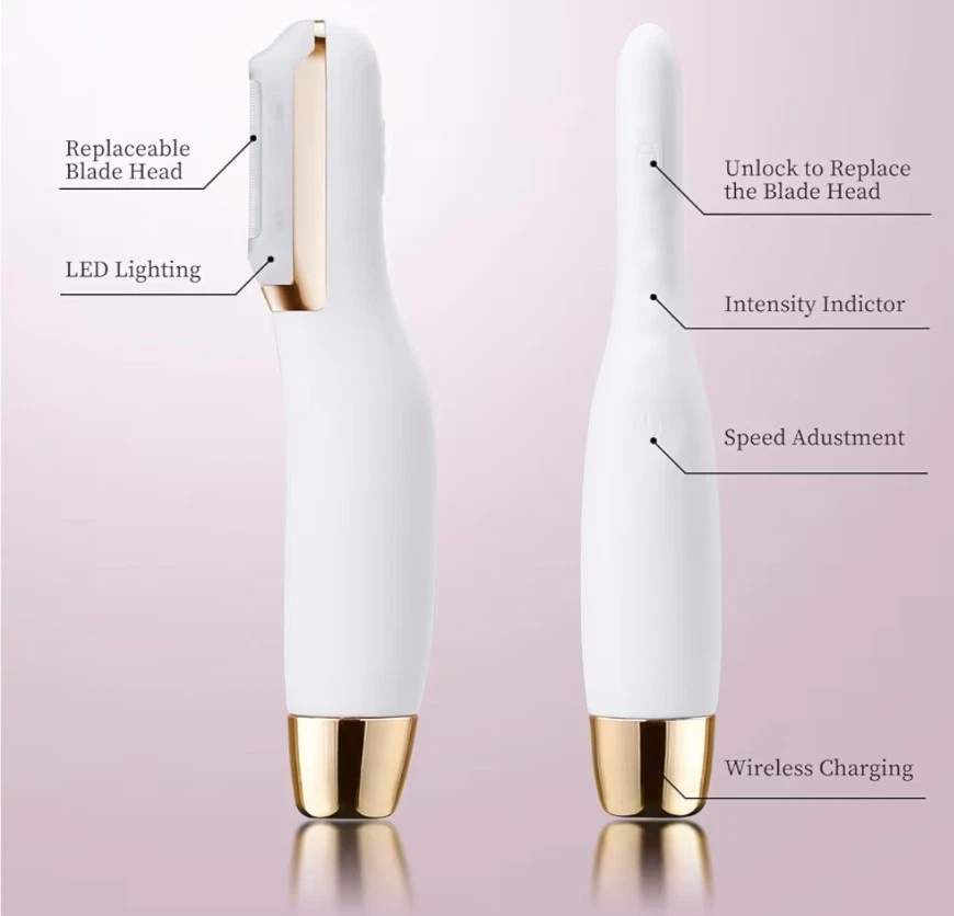 Sonic Dermaplane Razor for Women Face, Dermaplaning Tool for Face - Image 4 of 4