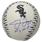 Frank Thomas Signed White Sox Logo ROMLB Baseball w/ Big Hurt Beckett W BAS COA