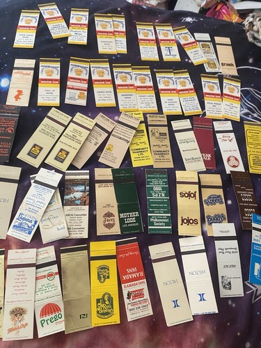 Lot Of 350 Matchcovers Matchbook Covers 20 Strike Misc US Locations Hotels Etc - Picture 23 of 24