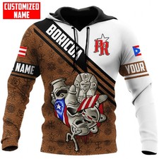 Personalized Puerto Rico Boricua Tattoo 3D HOODIE BEST PRICE ALL OVER PRINT