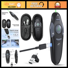 Wireless Presentation Clicker with Case - USB...