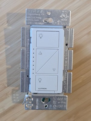Lutron Caseta Smart White Dimmer Switch (PD-6WCL)