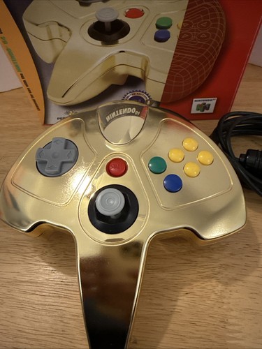 Performance Super Pad 64 Controller || Limited Edition Gold - RARE!! W/Box - Picture 3 of 13