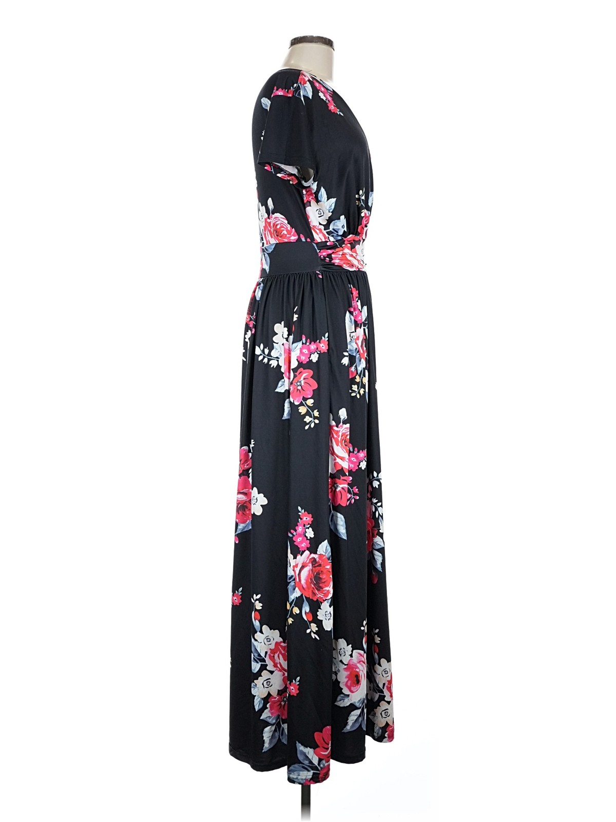 Ouges Women Black Casual Dress M - image 3