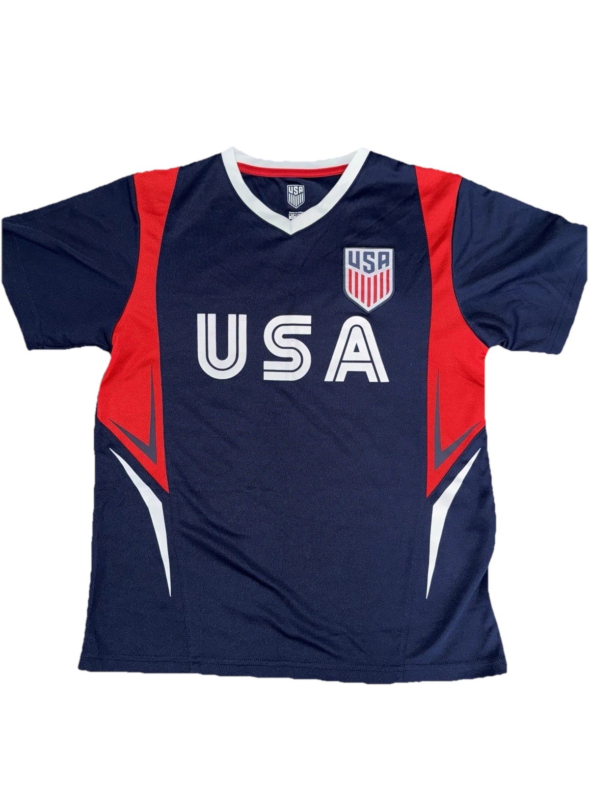 USMNT Jersey - Official Icon Sports Merchandise - USA Soccer Top Youth Sz XL EUC