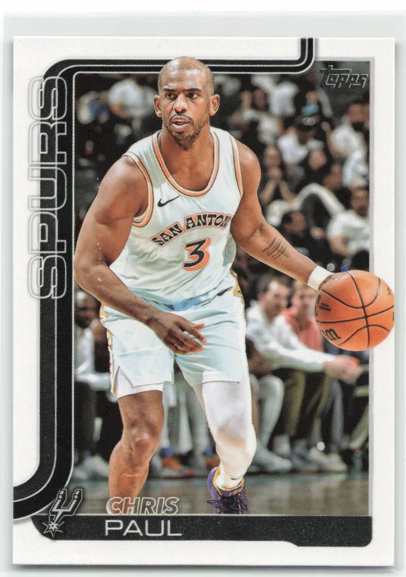 2025-26 Topps Flagship Chris Paul #198 Spurs | eBay