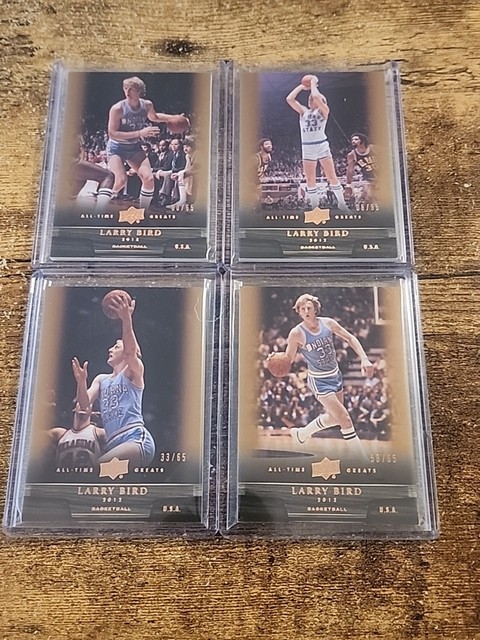 2012 Upper Deck All Time Greats Larry Bird Bronze(#38,39,41,42)/65
