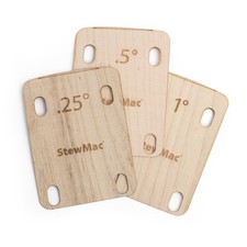 vorgeformte Halstaschen-Shims zur Halswinkelkorrektur 3er-Set Ersatz