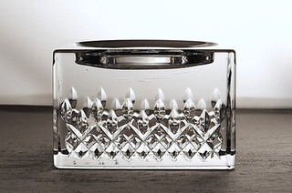 Waterford Lismore Essence Crystal Single Pillar Candle Holder / Candle Stick