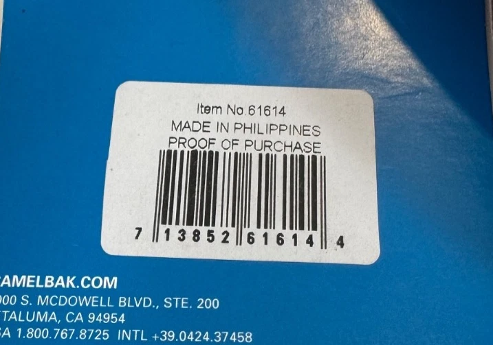CamelBak UnBottle 70 Depósito Crux Hidratación Aislado Gris Escarcha/Mar Turco Foto 4 de 4