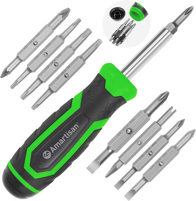 18-In-1 Multi-Bit Screwdriver Set Tool All in One, Portable