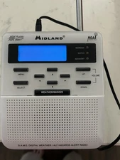 Midland Weather Radio NOAA Public Alert & Storm Warning WR-100 TESTED WORKS