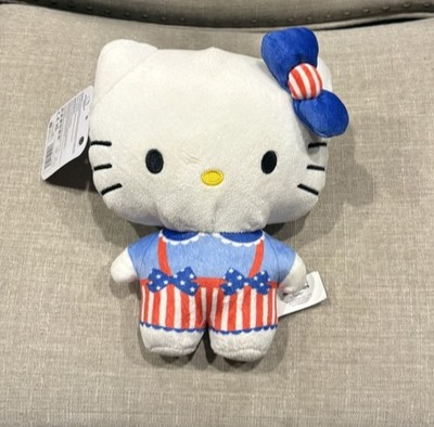 Hello Kitty 4th July Sanrio 8  Stuffed Animal Plush Toy Patriot New 2025
