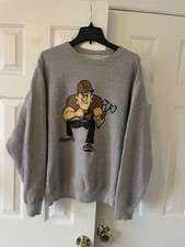 Vintage University Of Purdue Oilers Crewneck Sweatshirt Size Large