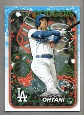 2024 Topps Holiday Baseball Card Pick (Base)