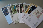 **** GB Fine Collection of 10 MINIATURE SHEET First Day Covers Special Cancels