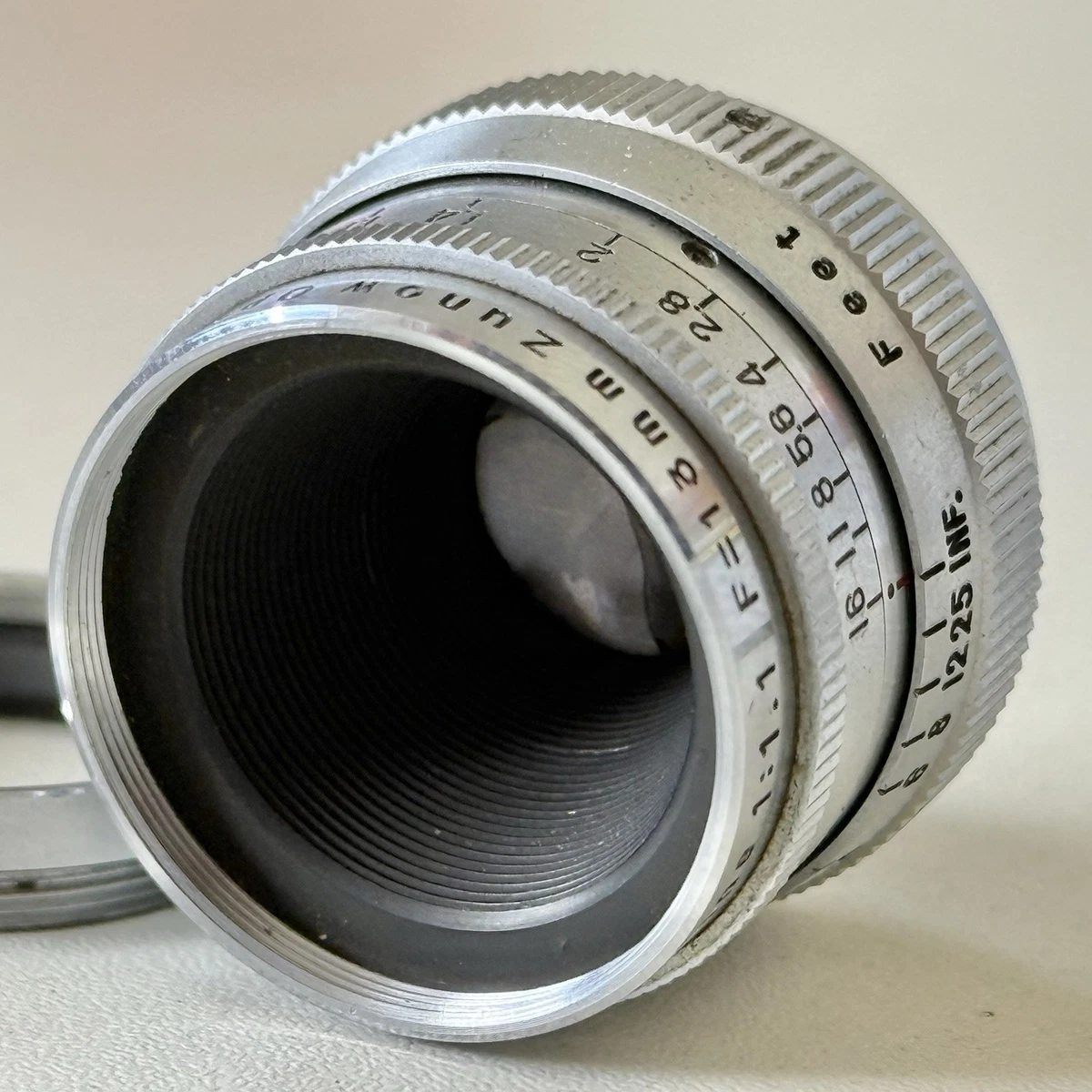 超美品 ZUNOW-ELMO CINE 38mm f1.1 Dマウント 革ケース 超美品 ZUNOW