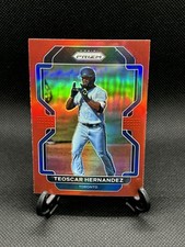 2022 Panini Prizm - Tier II Teoscar Hernandez #186 Red Prizm