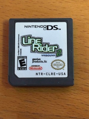 Line Rider 2: Unbound (Nintendo DS, 2008) 3DS