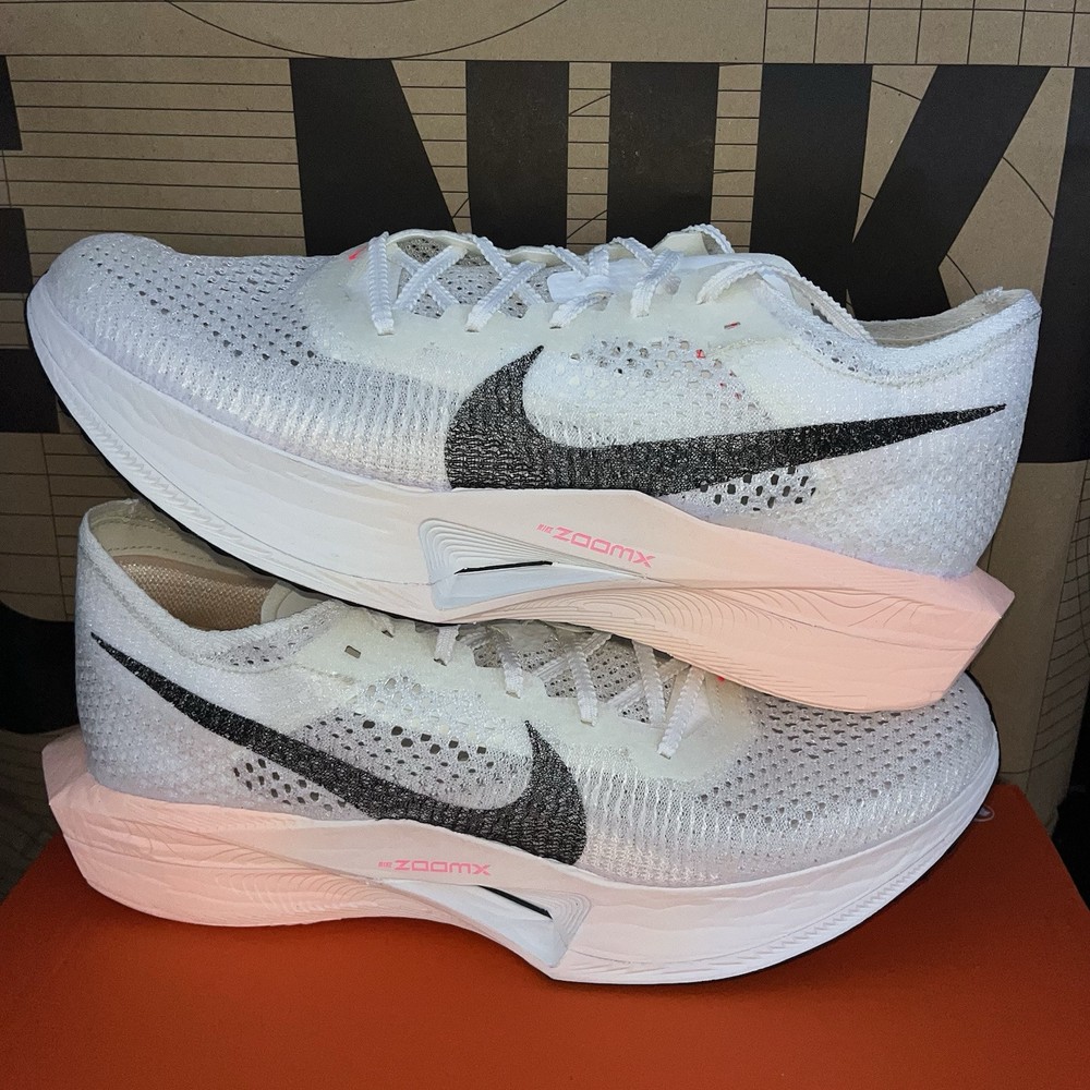 Custom Nike ZoomX Vaporfly Next% 3 NBY Sail Soft Pink Men’s Running Shoes Size 11.5
