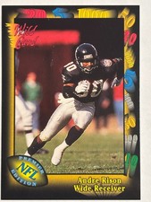 1991 Wild Card #71 Andre Rison Atlanta Falcons
