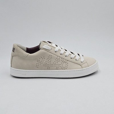 Damenschuhe P448 39 Sneaker Sand Bordeaux Wildleder 58MA-39