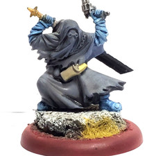 CHARDEUR SORCIER (5 COÛT) GUILDE FACTION MALIFAUX PEINT AVEC CARTE