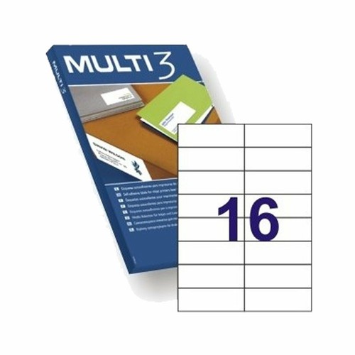 Etiquettes pour Imprimante Apli 4708 105 x 37mm Blanc - Photo 2/2