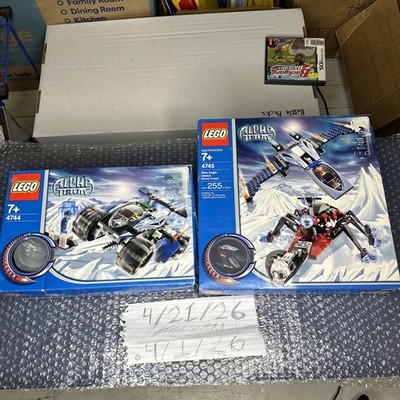 LEGO Alpha Team: Blue Eagle Vs. Snow Crawler (4745 And 4474 Factory Sealed!!!