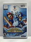 Mario and Sonic at the Olympic Winter Games - Nintendo Wii - Complete Free Ship