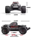 MJX 10208 V2 1/10 HYPER GO 4WD Brushless RC Monster Truck 3S/4S ESC (Black) -AU