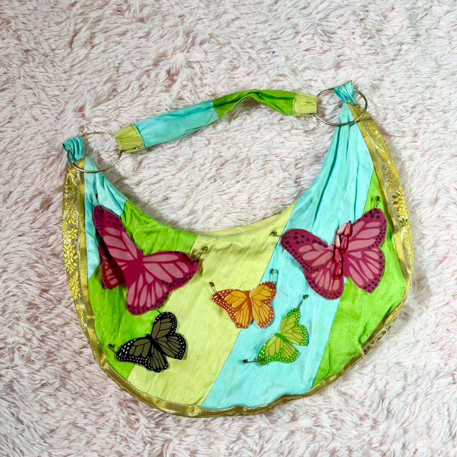 Carpisa Patchwork Ethereal Pixie Hippie Y2K 90s F… - image 1