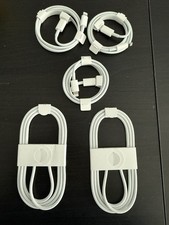 Apple USB-C and Lightening Cables