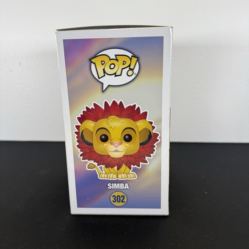 El Rey León POP! Figura Vinilo Exclusiva Disney Simba #302 Oro, Bóveda de Melena Hoja - Imagen 3 de 19