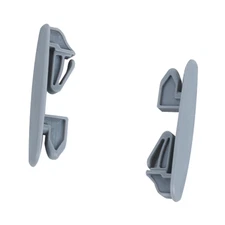 2 Pack Exact Replacement Part 8565925 Fits Whirlpool Dishwasher Rack Rail Stop