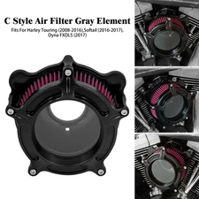 Clarity Air Cleaner Red Filter Intake For Harley Touring Road Glide 2008-2016