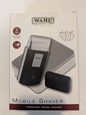 Wahl Mobile Shaver Elektrorasierer Edelstahl Reise-Rasierer