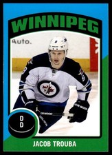 2014-15 O-Pee-Chee Stickers Jacob Trouba Winnipeg Jets #ST-34