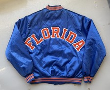Vintage Chalk Line XL Florida Gators Starter Style Spellout Jacket EUC Patch 90s