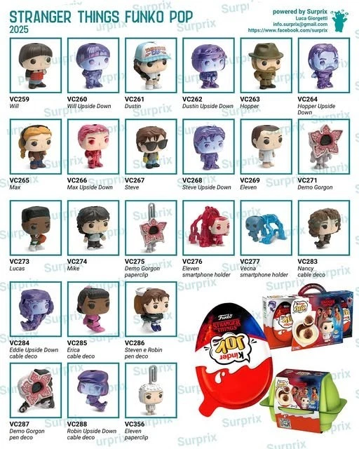 Kinder Joy Stranger Things Figuren - Bild 1 von 1
